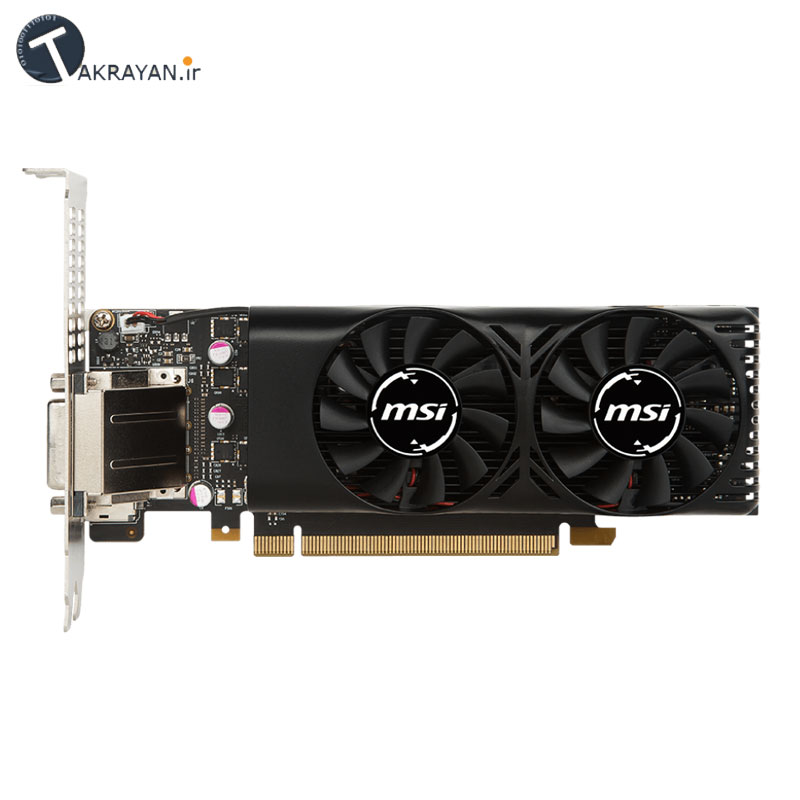 MSI GeForce GTX 1050 Ti 4GT LP Graphics Card